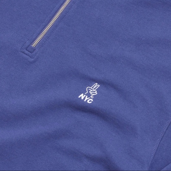 Only NY Quarter-Zip Sweatshirt - Picture 2 of 3